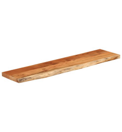 Dessus de table 160x40x2,5 cm rectangulaire bois massif acacia