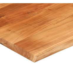 Dessus de table 110x80x3,8 cm rectangulaire bois massif acacia