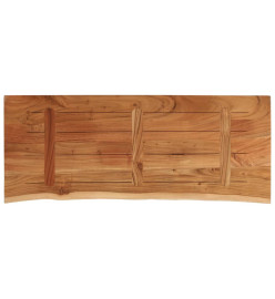 Dessus de table 90x40x3,8 cm rectangulaire bois massif acacia