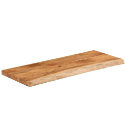 Dessus de table 100x40x3,8 cm rectangulaire bois massif acacia