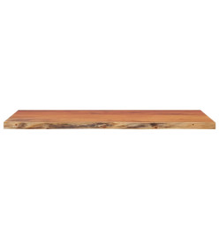 Comptoir de salle de bain 120x60x2,5 cm rectangulaire acacia