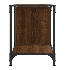 Meuble TV chêne marron 153x37x50 cm bois d'ingénierie