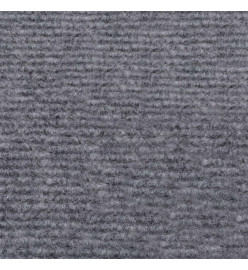 Tapis strié pour exposition 1,2x15 m Gris