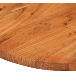 Dessus de table 100x40x3,8 cm ovale bois massif d'acacia