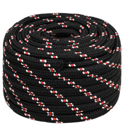 Corde de bateau Noir 20 mm 25 m Polypropylène