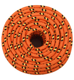 Corde de bateau Orange 12 mm 250 m Polypropylène