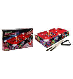 Tender Toys Table de billard avec lumières LED 48,5x30x8,5 cm