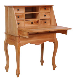 Bureau secrétaire 78x42x103 cm Bois d'acajou massif