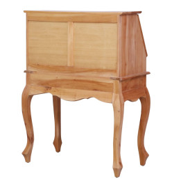 Bureau secrétaire 78x42x103 cm Bois d'acajou massif