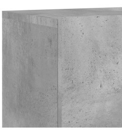 Meubles TV muraux 2 pcs gris béton 80x30x41 cm