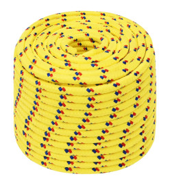 Corde de bateau Jaune 12 mm 25 m Polypropylène