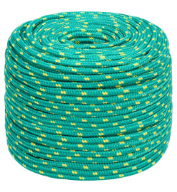 Corde de bateau Vert 6 mm 100 m Polypropylène