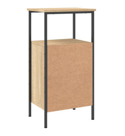 Table de chevet chêne sonoma 41x31x80 cm bois d'ingénierie