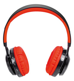 Trevi Casque stéréo Bluetooth DJ 1300 BTR rouge TR-018