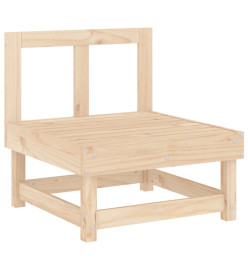Salon de jardin 10 pcs Bois de pin massif