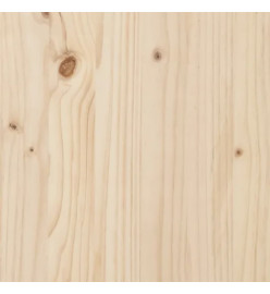 Salon de jardin 10 pcs Bois de pin massif