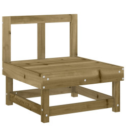 Salon de jardin 3 pcs bois de pin imprégné