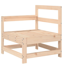 Salon de jardin 7 pcs Bois de pin massif