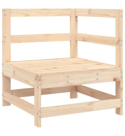 Salon de jardin 8 pcs Bois de pin massif