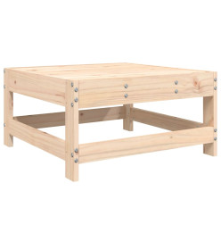 Salon de jardin 8 pcs Bois de pin massif