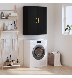 Armoire murale noir 69,5x34x90 cm