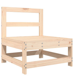 Salon de jardin 3 pcs bois massif de pin