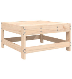 Salon de jardin 5 pcs bois massif de pin