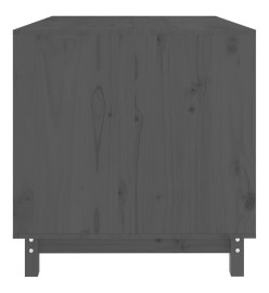 Niche pour chien Gris 100x70x72 cm Bois de pin massif