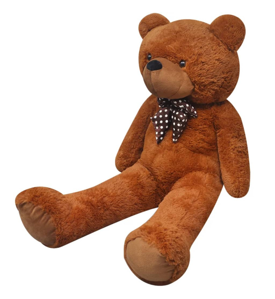 Ourson en peluche XXL Marron 160 cm