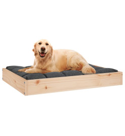 Lit pour chien 71,5x54x9 cm Bois de pin solide