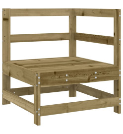 Salon de jardin 8 pcs bois de pin imprégné