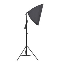 Kit de studio photo avec éclairage toile de fond et réflecteur