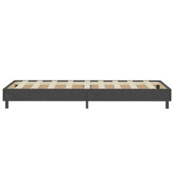 Sommier tapissier Gris foncé Tissu 100x200 cm