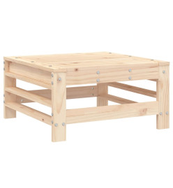 Salon de jardin 7 pcs Bois de pin massif