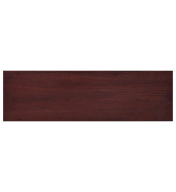 Meuble TV Marron classique 100x30x45 cm Bois d'acajou massif