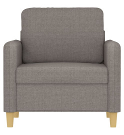 Fauteuil Taupe 60 cm Tissu