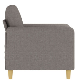 Fauteuil Taupe 60 cm Tissu