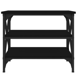 Table d'appoint Noir 55x38x45 cm Bois d'ingénierie