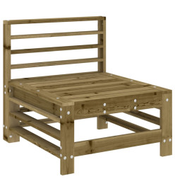 Salon de jardin 4 pcs bois de pin imprégné