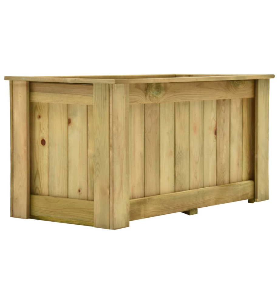 Jardinière surélevée 100x50x50 cm Bois de pin imprégné Jardinière surélevée 100x50x50 cm Bois de pin imprégné