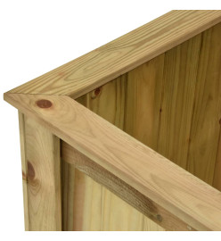Jardinière surélevée 100x50x50 cm Bois de pin imprégné