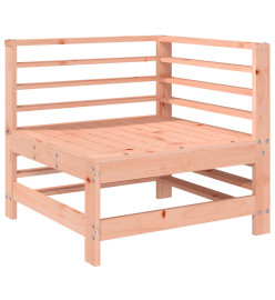Canapé d'angle de jardin bois massif douglas