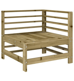 Salon de jardin 5 pcs bois de pin imprégné