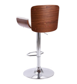 Tabouret de bar Blanc Similicuir