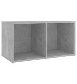 Meuble TV Gris béton 72x35x36,5 cm Aggloméré