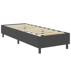 Sommier tapissier Gris Tissu 80 x 200 cm