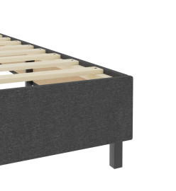 Sommier tapissier Gris Tissu 80 x 200 cm