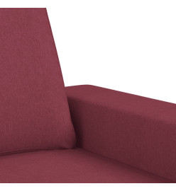 Fauteuil Rouge bordeaux 60 cm Tissu