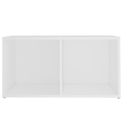 Meuble TV Blanc 72x35x36,5 cm Aggloméré