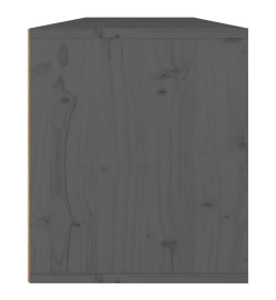 Armoires murales 2 pcs Gris 60x30x35 cm Bois de pin massif